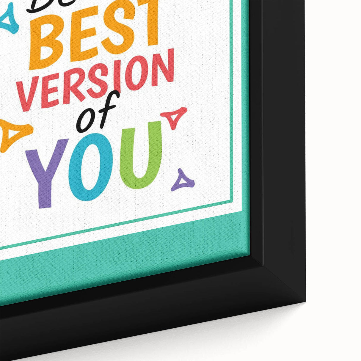 ABC Alphabet Canvas Art - Motivational Kids Wall Decor