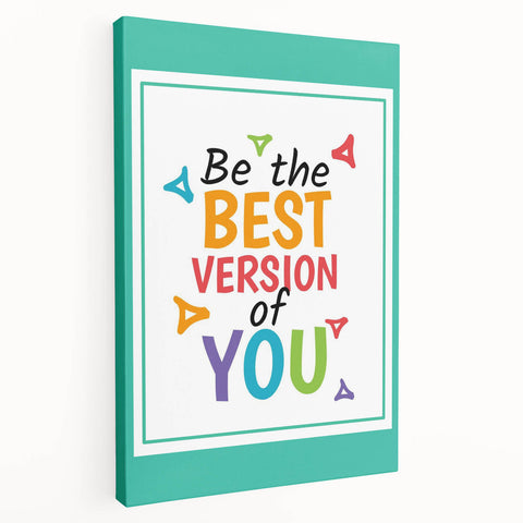 ABC Alphabet Canvas Art - Motivational Kids Wall Decor