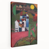 Paul Klee's "Villa R" (1919) - Geometric Abstract Masterpiece