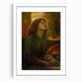 Romanticism Art - Beata Beatrix by Dante Gabriel Rossetti Print