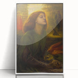 Romanticism Art - Beata Beatrix by Dante Gabriel Rossetti Print
