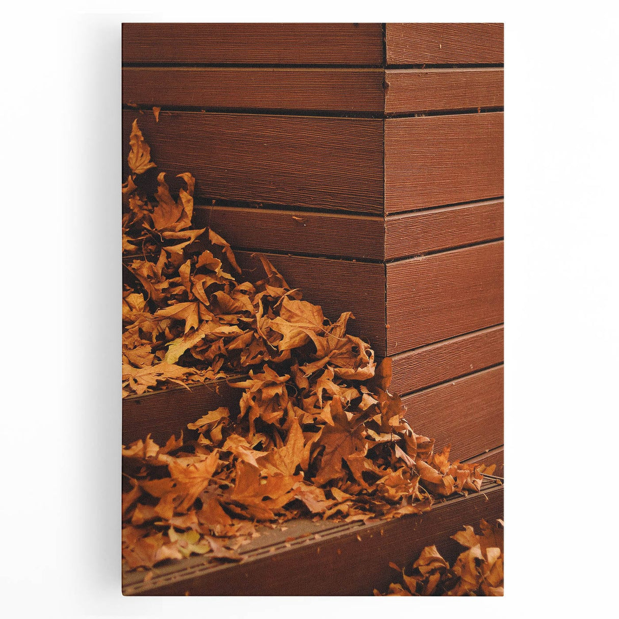 Large black and white stretched canvas featuring a minimalist fall tree design, ideal for kitchen art.