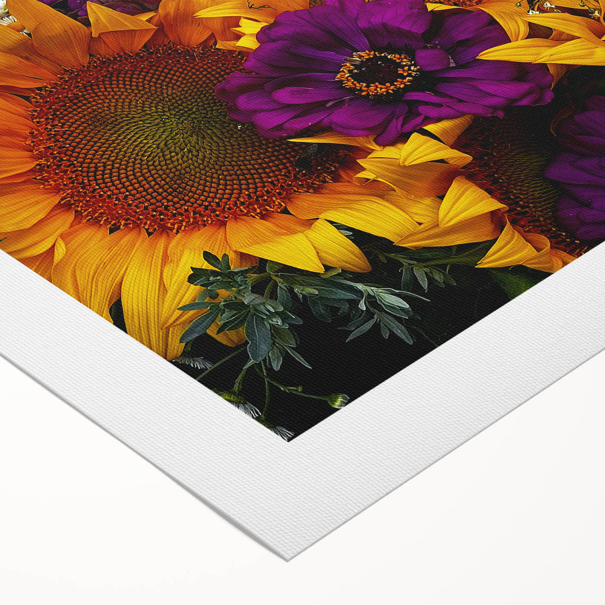 Art deco poster featuring a stylized spring scene in pastel colors on rolled canvas, suitable for dining room wall art.