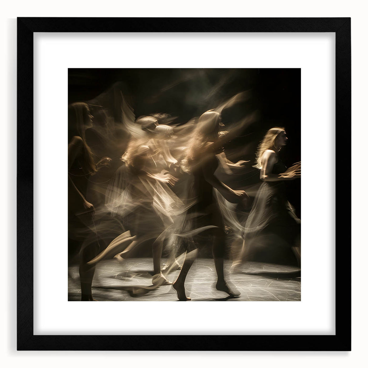 Rush of Emotion – Expressive Movement Emotive Wall Art Print