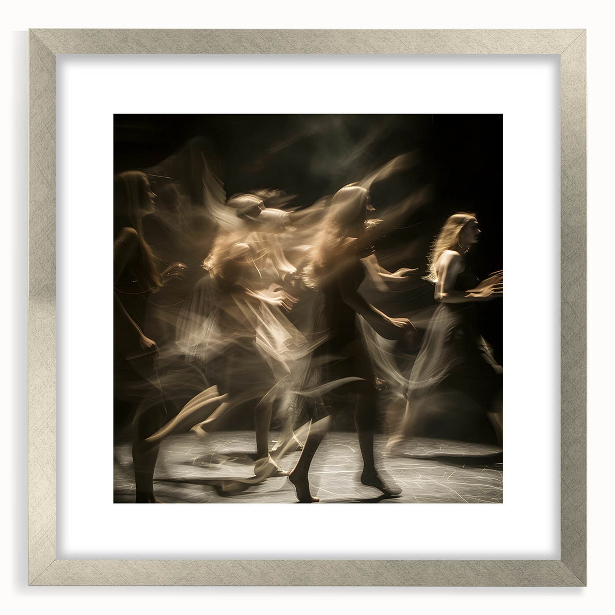 Rush of Emotion – Expressive Movement Emotive Wall Art Print