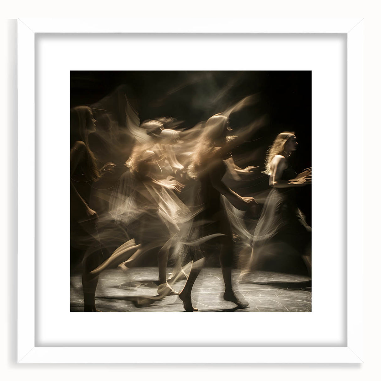 Rush of Emotion – Expressive Movement Emotive Wall Art Print