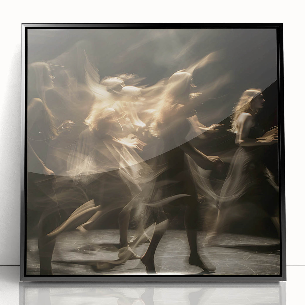 Rush of Emotion – Expressive Movement Emotive Wall Art Print
