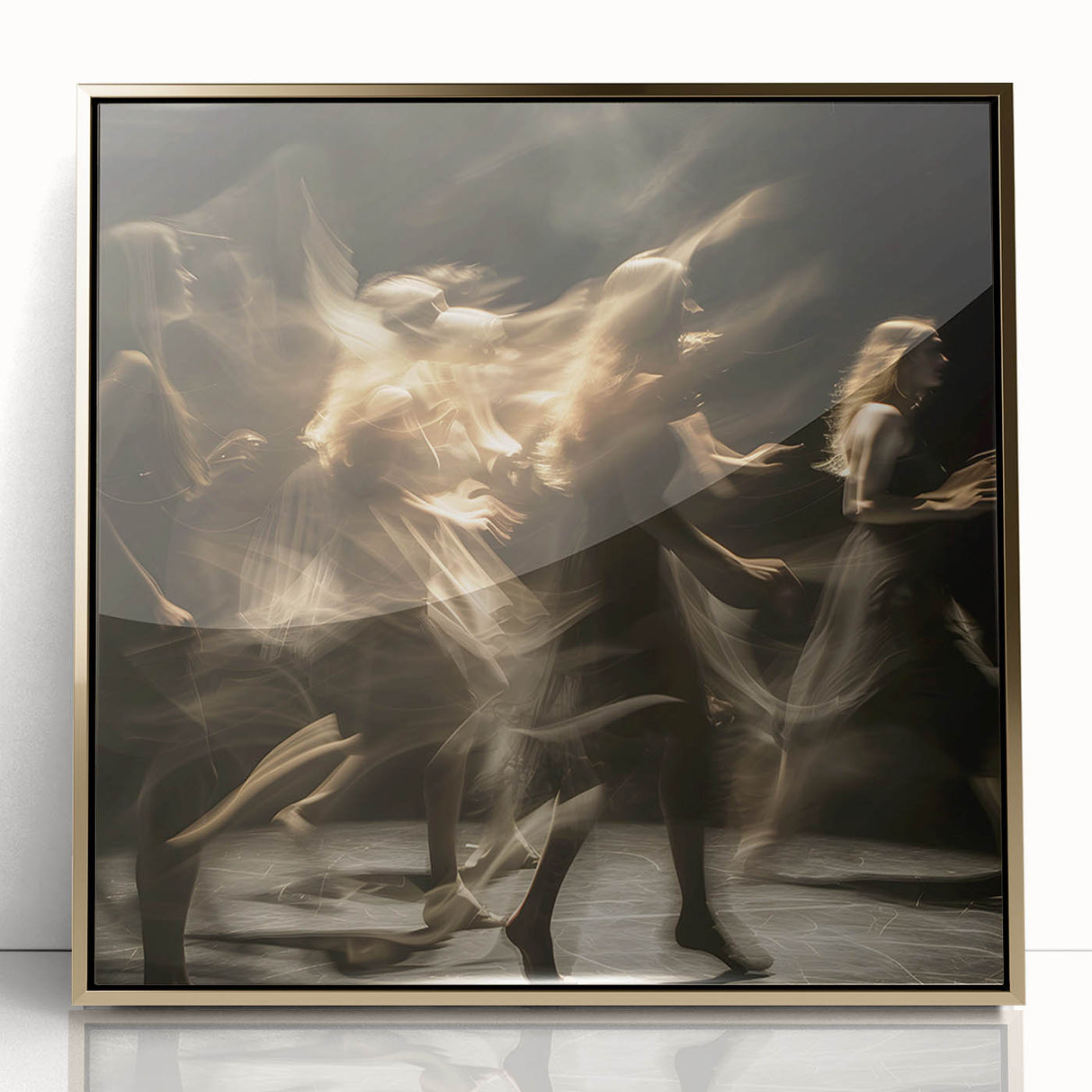 Rush of Emotion – Expressive Movement Emotive Wall Art Print