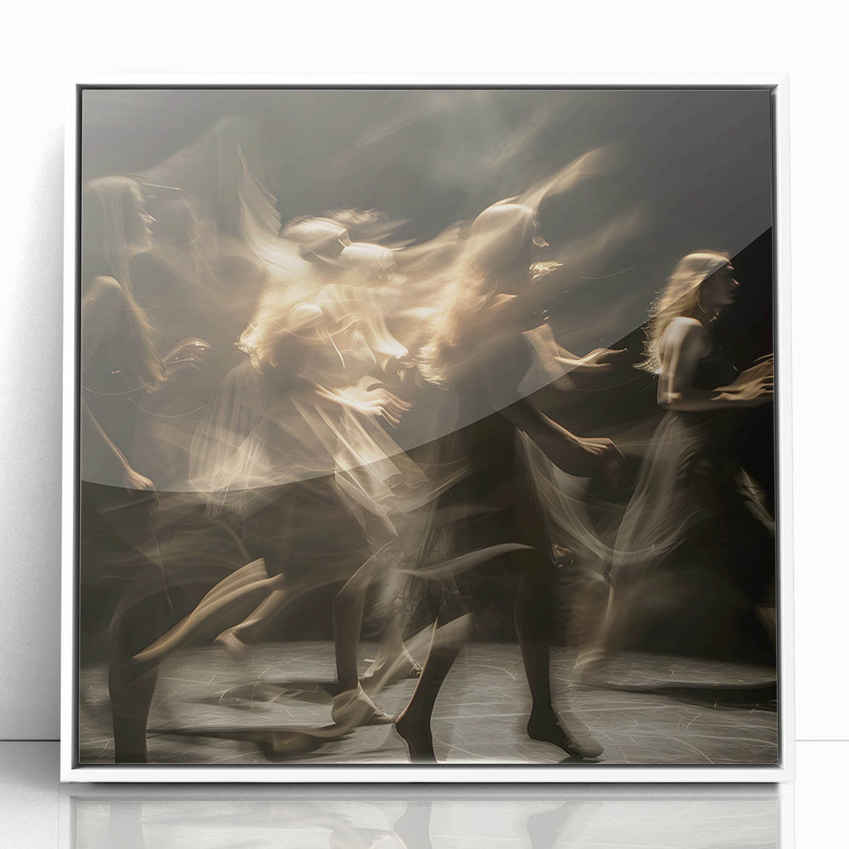 Rush of Emotion – Expressive Movement Emotive Wall Art Print