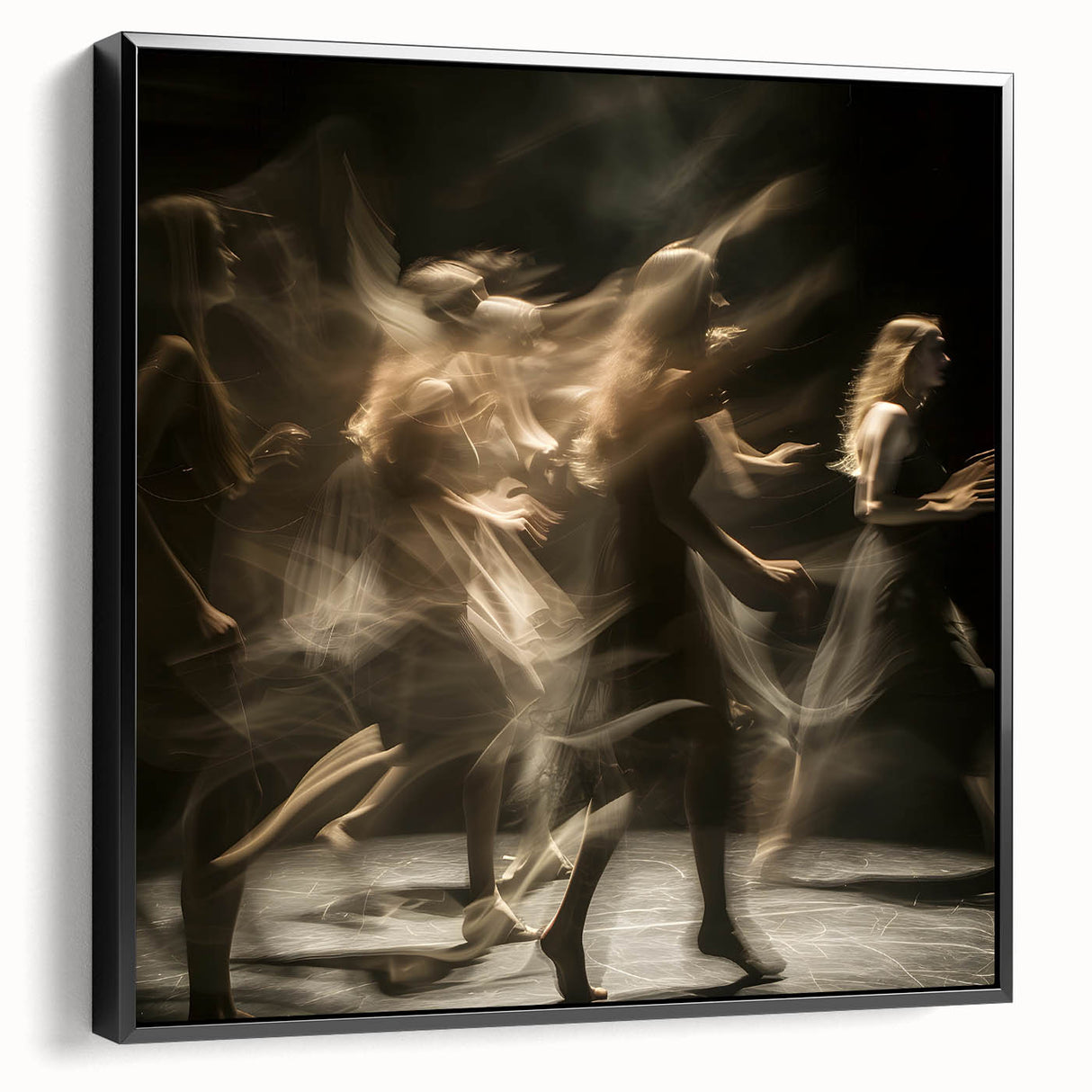 Rush of Emotion – Expressive Movement Emotive Wall Art Print