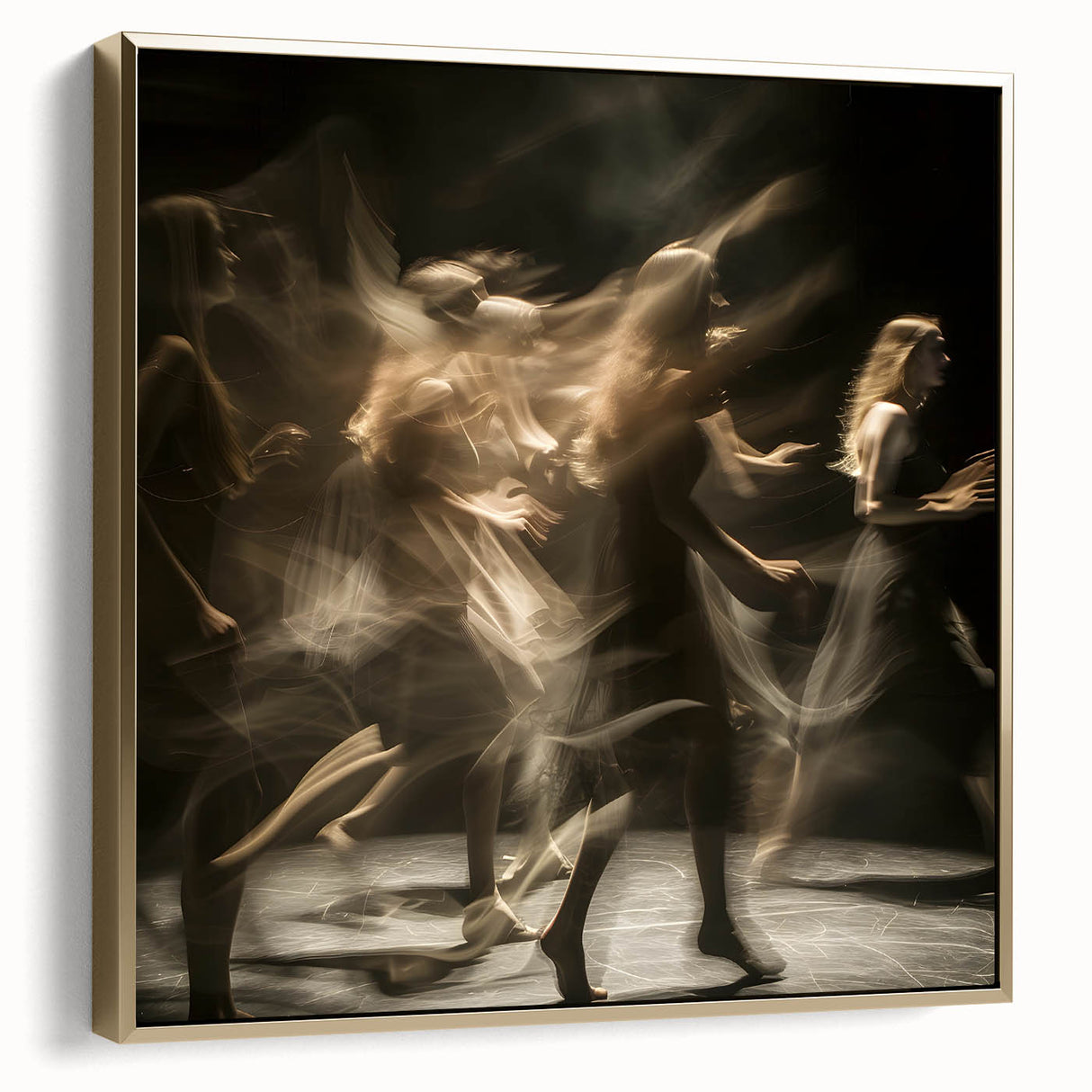 Rush of Emotion – Expressive Movement Emotive Wall Art Print