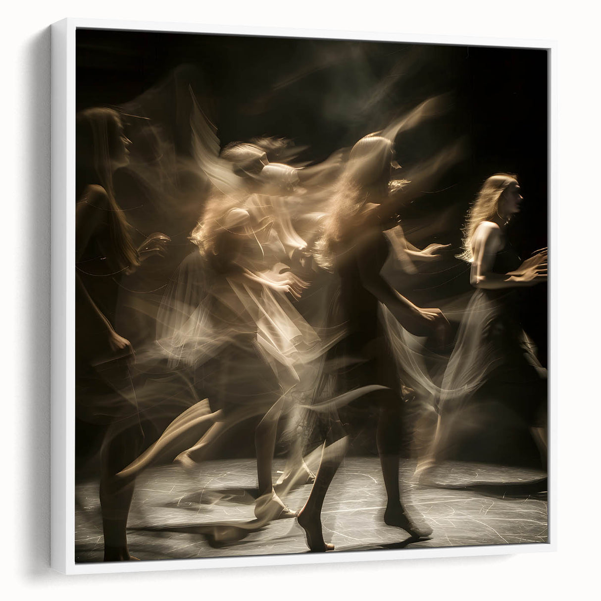 Rush of Emotion – Expressive Movement Emotive Wall Art Print