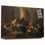 Romanticism Art: "Auto de Fé" by Francisco Goya