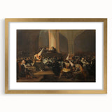 Romanticism Art: "Auto de Fé" by Francisco Goya