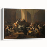 Romanticism Art: "Auto de Fé" by Francisco Goya