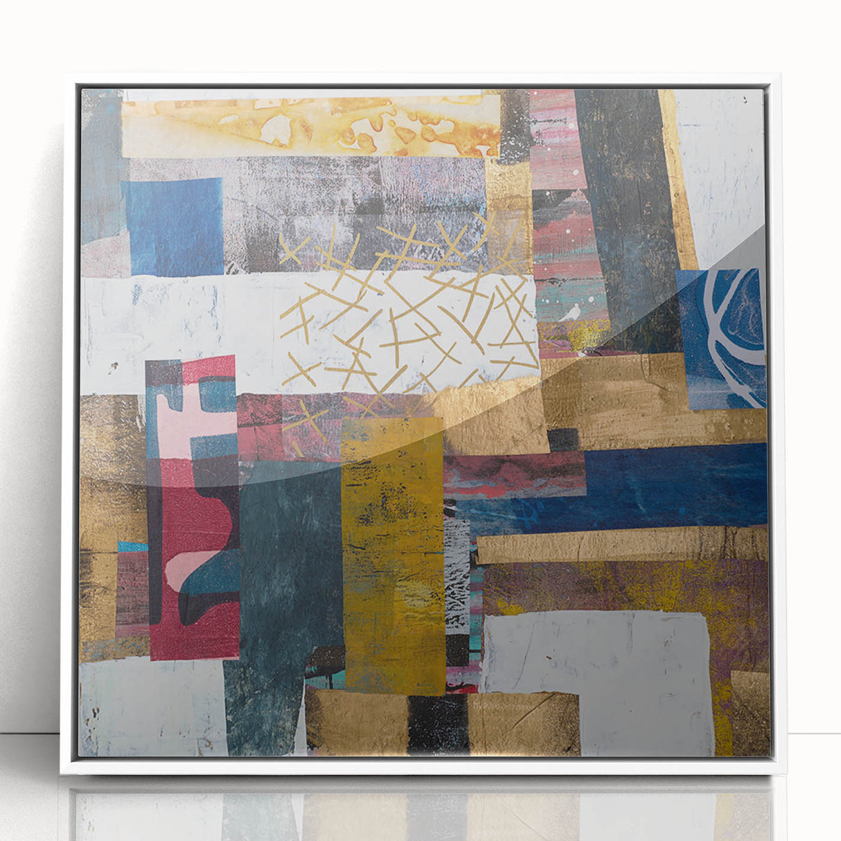 Modern Abstract Wall Art – Large Living Room Canvas & Framed Print