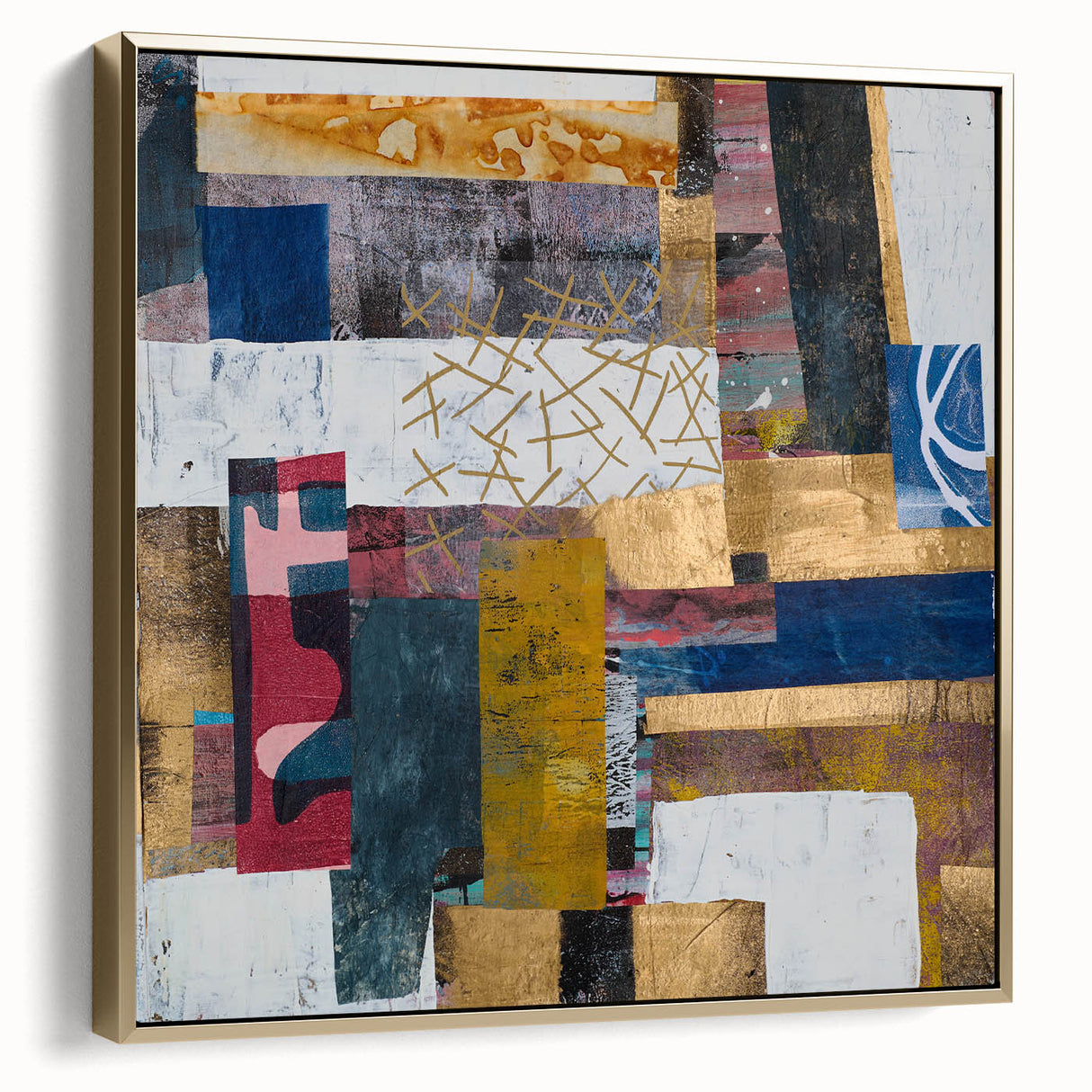 Modern Abstract Wall Art – Large Living Room Canvas & Framed Print