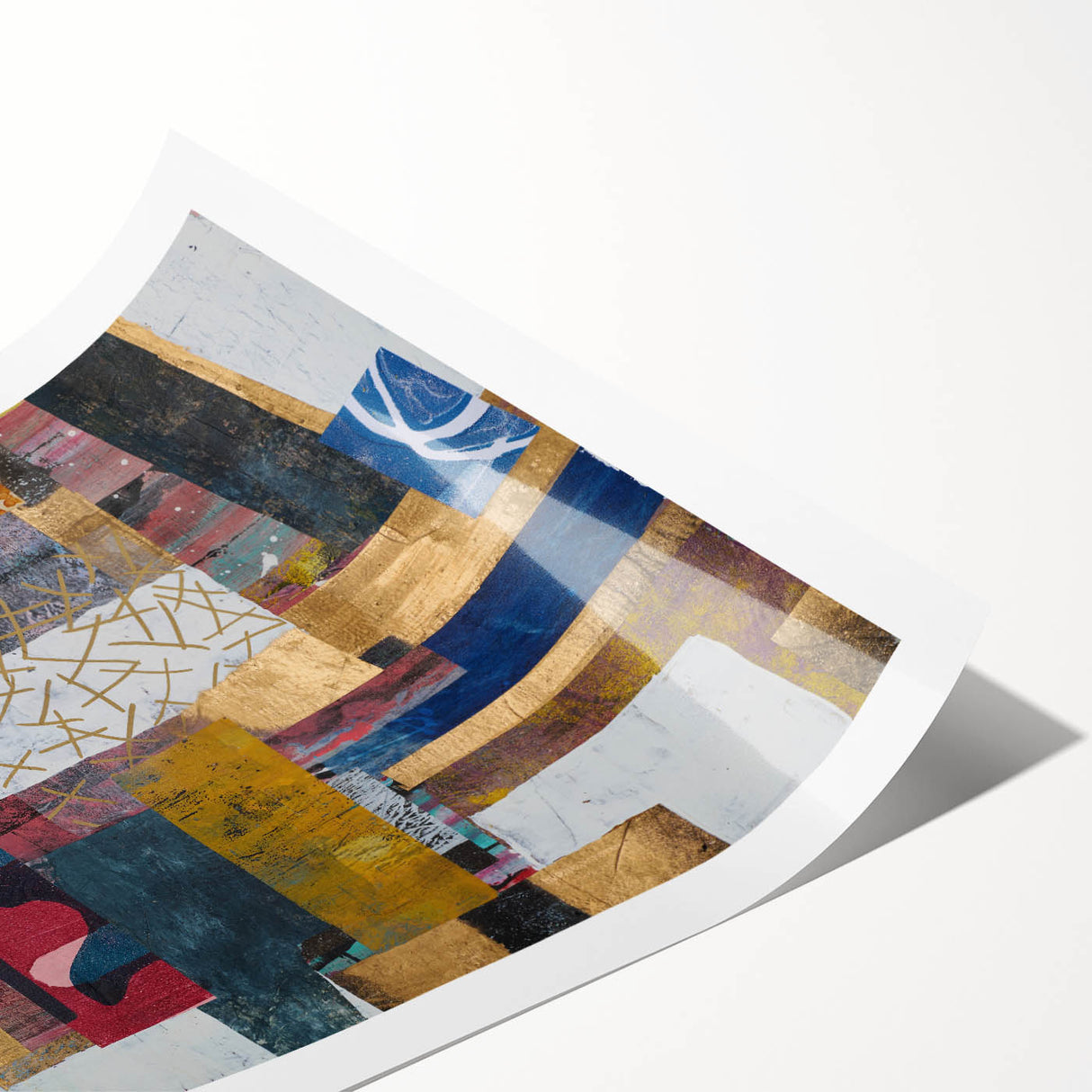 Modern Abstract Wall Art – Large Living Room Canvas & Framed Print