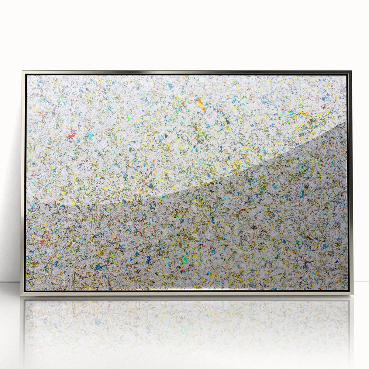 Metallic Abstract Office Wall Art – Luxury Corporate Decor