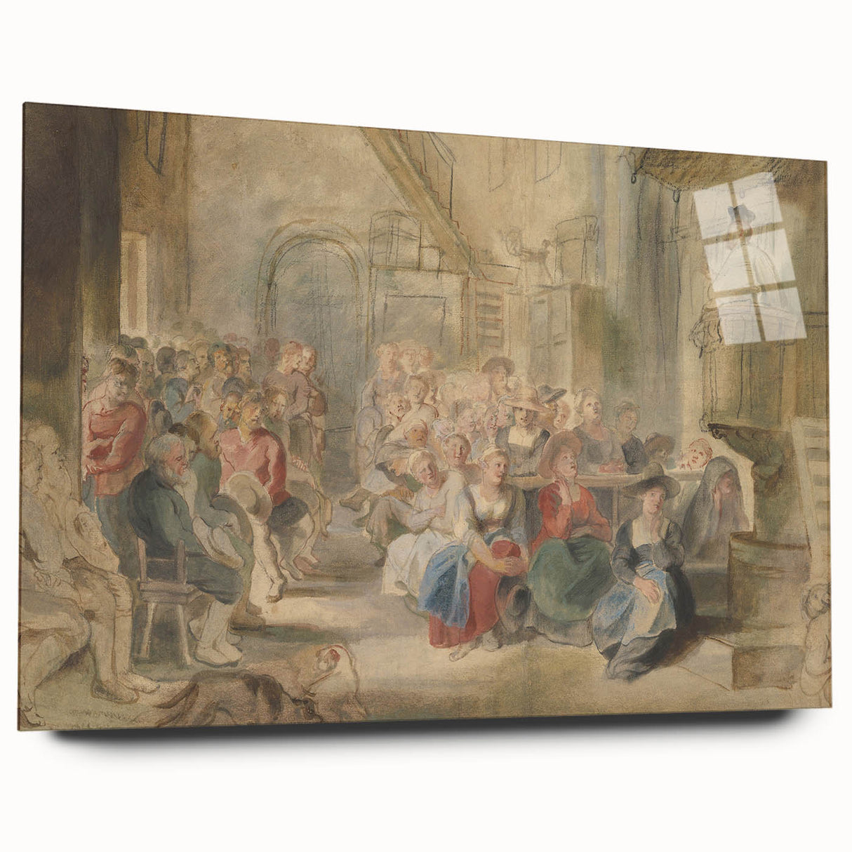 Baroque and Rococo Wall Art – Antique Classic Art Print Design