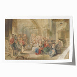 Baroque and Rococo Wall Art – Antique Classic Art Print Design