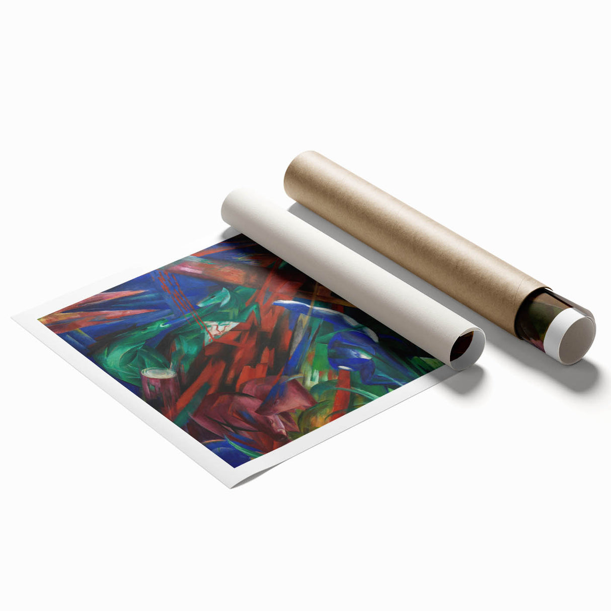 Dynamic Expressionist Art – Modern Abstract Animal Canvas Print