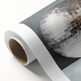 Silver Disco Ball Reflection - New Year's Eve Wall Art Print