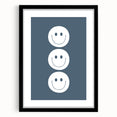 Smiley Faces - Boys Room Wall Art Kids Wall Art Prints
