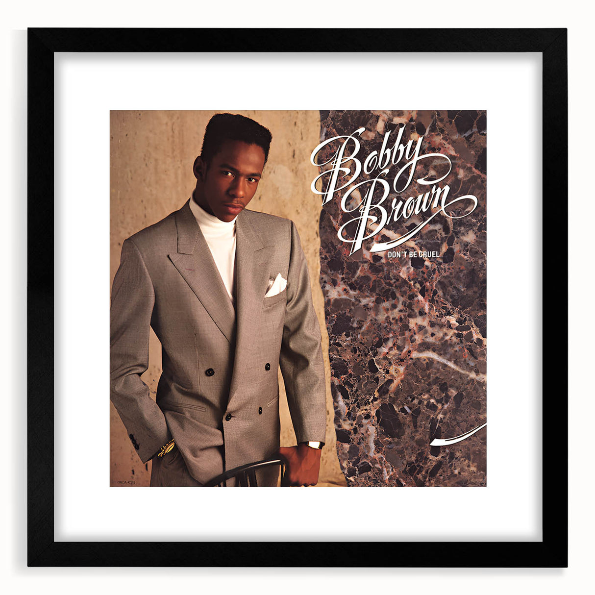 Retro Wall Art – Bobby Brown Don’t Be Cruel Album Canvas Print