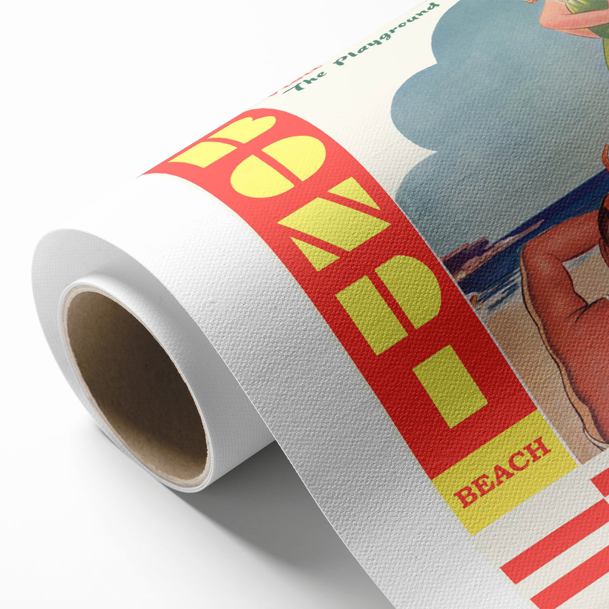 Bondi Beach Retro Travel Poster | Vintage Australian Beach Print