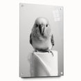 Bathroom Wall Art - Charming Bird with Toilet Paper