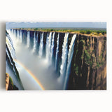 Black and white stretched canvas featuring a large African savannah scene, ideal for kitchen wall art.