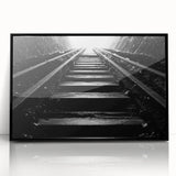 Large abstract wall art depicting Adelaide scenery in muted earth tones on a framed acrylic.