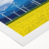 Art deco poster featuring Alberta, Canada scenery in soft pastel colors on rolled canvas, suitable for dining room wall art.