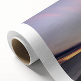 Art Deco poster of Nova Scotia scenery on rolled canvas, ideal for nursery wall art.