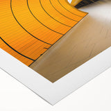 Art deco poster of Munich skyline in pastel colors on rolled canvas, suitable for dining room wall art.