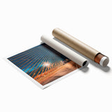 Extra large rolled print of a floral scene in Latvia, featuring soft pastel colors, ideal for classy bathroom wall art.