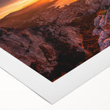 Art deco poster of Monaco scenery in muted pastel colors on rolled canvas, suitable for dining room wall art.
