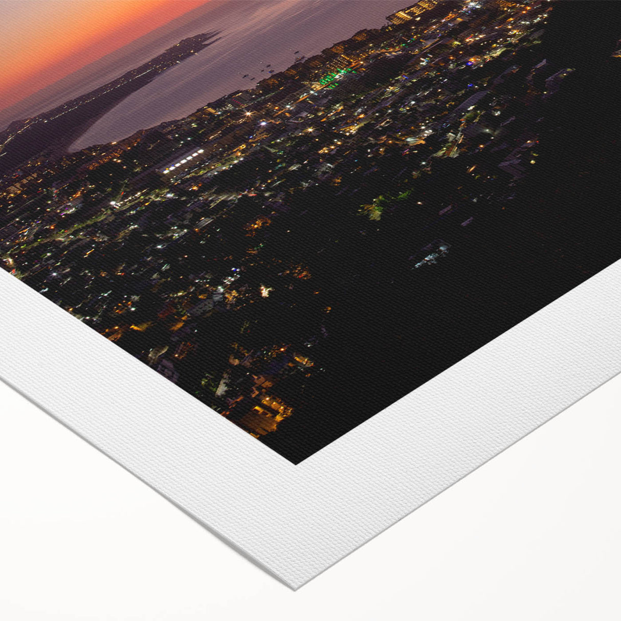 Art deco poster of Cabo San Lucas scenery in pastel shades on rolled canvas, suitable for dining room wall art.