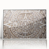 Acrylic print of Cancun scenery with pastel colors in art deco style, ideal for modern nursery wall decor.