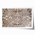 Extra large rolled print of Cancun scenery with vibrant floral elements, ideal for dining room wall art.