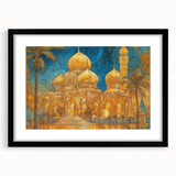 Extra large abstract art print featuring vibrant.