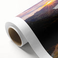 Art Deco poster of Canterbury, New Zealand scenery on rolled canvas, featuring pastel shades, ideal for nursery wall art.