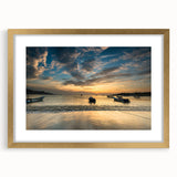 Extra large framed abstract art print depicting a textured Venezuelan landscape in earthy tones, ideal for living room decor.
