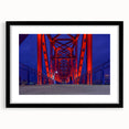 Extra large abstract art print of a colorful, textured Arkansas scenery on a framed canvas, ideal for living room decor.