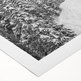 Art deco poster of Vail, Colorado scenery in muted earth tones on rolled canvas, suitable for dining room decor.