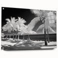 Acrylic print of Florida Keys scenery in blue and green hues, suitable for bedroom or dining room decor.