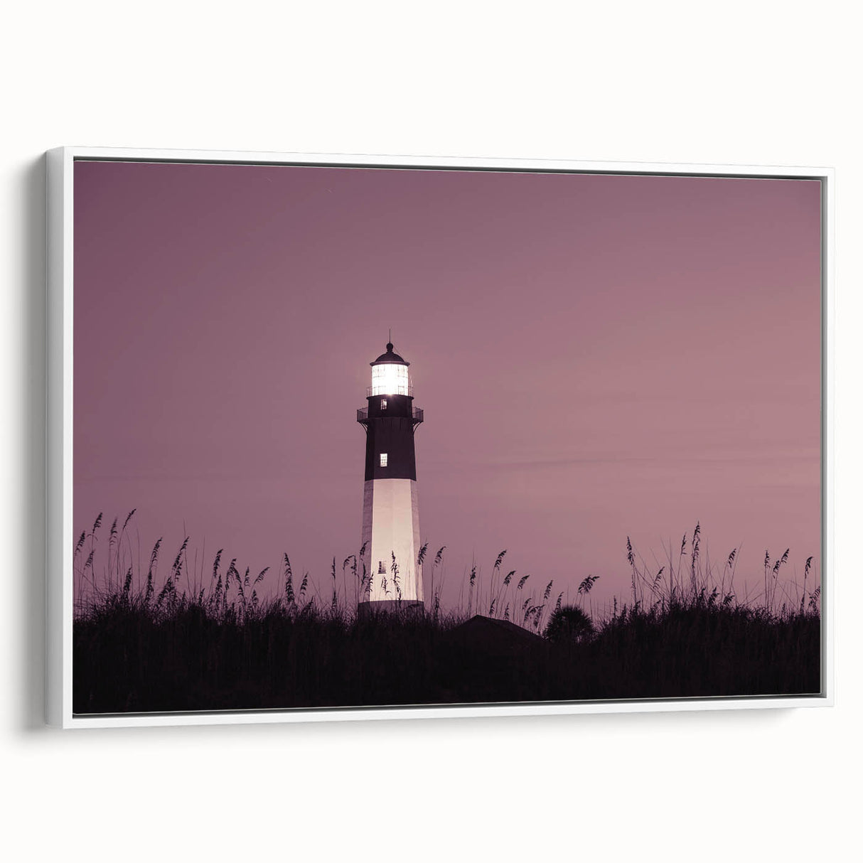 Framed canvas vintage poster art depicting Savannah, Georgia, in muted color tones, ideal for living room decor.