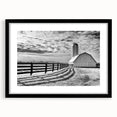 Extra large abstract art print of a colorful Kentucky landscape, textured finish on a black-framed canvas.