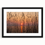 Abstract art print of Chesapeake Bay in vibrant colors on a textured, extra-large canvas, ideal for living room decor.